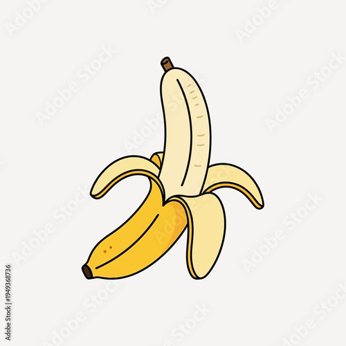 Bunch of ripe yellow bananas.