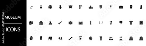 Museum icons collection
