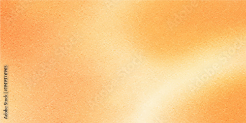 An abstract orange and gold background with bubbles featuring a textured beige paper pattern and aged vintage parchment material for a grunge cardboard backdrop design