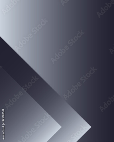 黒グラデーションのひし形フレーム背景 右コピースペースのビジネスデザイン 4:5 縦型