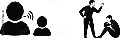 Communication and conflict illustration