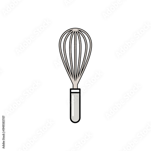 Whisk kitchen utensil for mixing.