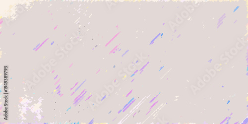 Abstract background with scattered colorful streaks and a textured surface