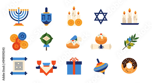 Holiday icons festive symbolism and traditions