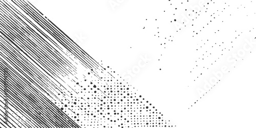 Abstract artistic sketch creates a digital and futuristic texture pattern. It's a striking design that can enhance modern content.