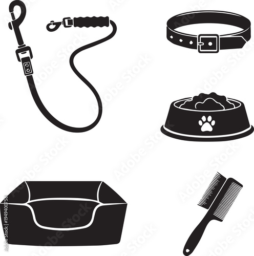 Dog accessories and pet care items