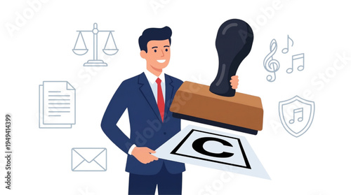 Ensuring intellectual property protection and safeguarding creative works through legal copyright registration and enforcement