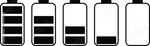 Battery charge level indicators