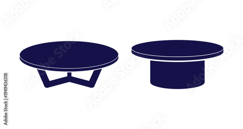 Set of elegant dining table silhouettes featuring round tables with chairs wine bottles glasses floral centerpieces and seasonal pumpkin candle decor