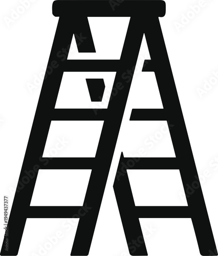 Icon of stepladder