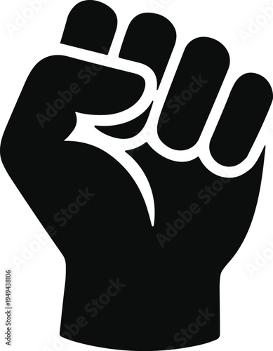 Icon of fist clenched fist