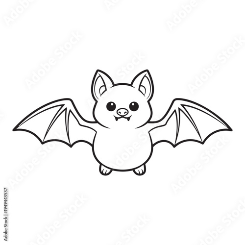 ilustracion murcielago halloween