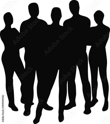 Large set of black construction hand tool silhouettes featuring hammer saw screwdriver pliers wrench and drill isolated on white background