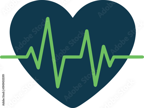 A heart rate monitor with a stable bpm of 72