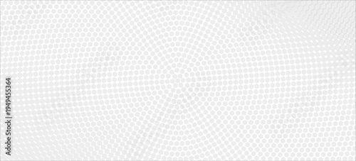 Abstract Hexagon Halftone Pattern Background
