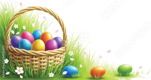 Abstract art composition with five black brushstrokes on white background