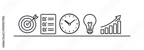 Personal goal planning and steady progress tracking helping individuals stay disciplined, measure achievements, and maintain consistent motivation toward long term success, target