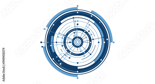 Circular Radar Target Design Interface.