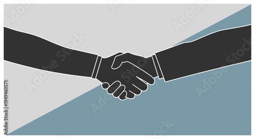 Business Partnership Handshake Agreement, Collaboration, Trust, Success, Teamwork