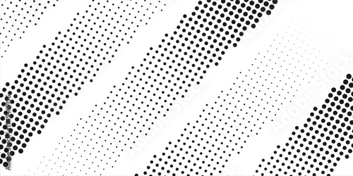 A bold black-and-white halftone pattern radiates with energy, delivering a retro comic book vibe with a modern minimalist twist.