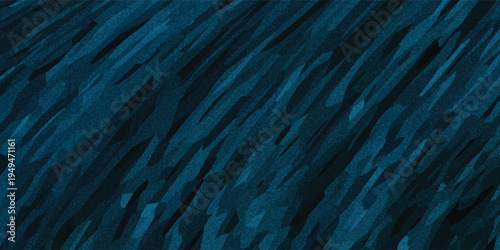 Dark black and blue stone wall grunge backdrop texture background. Dark Stone Monochrome slate grunge concrete wall black backdrop vintage marbled textured border background.