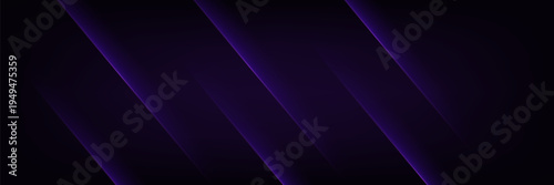 Abstract Elegant diagonal striped purple background and black abstract , dark