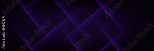 Abstract Elegant diagonal striped purple background and black abstract , dark