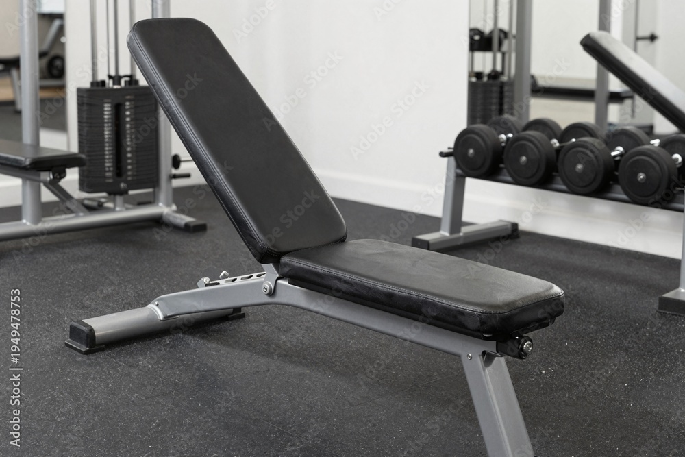 Obraz premium Weightlifting Bench - Fitness Equipment