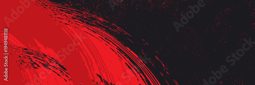 Abstract dark red speed light tail on black background. modern vector