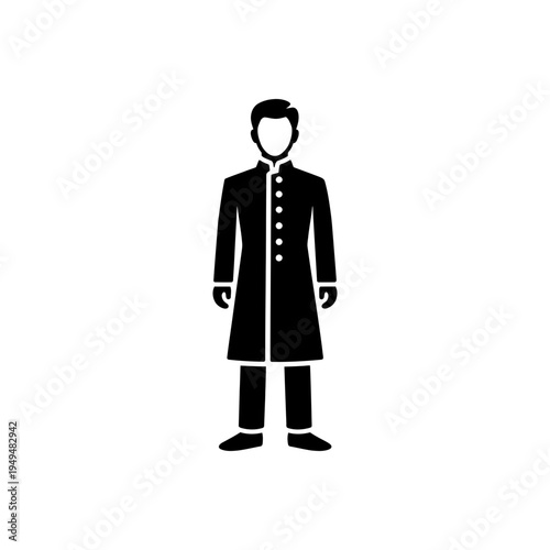 Indian Sherwani Formal Groom Icon