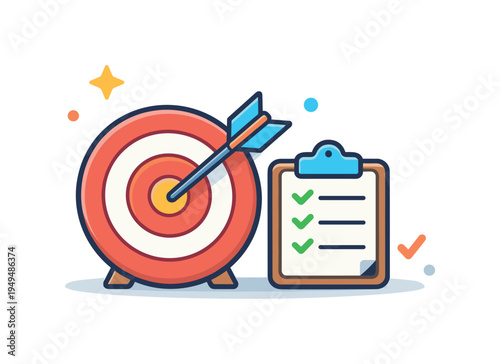 Clear personal goal planning and structured achievement strategy in a modern productivity mindset focused on transforming ambitions into actionable milestones and measurable