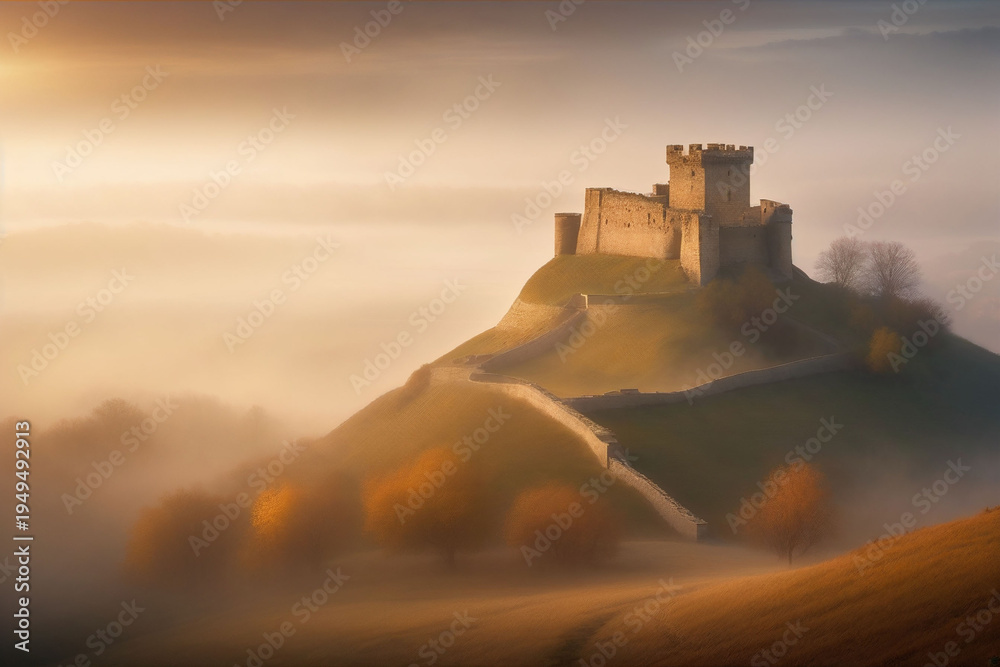 Obraz premium Ancient stone castle