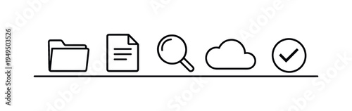 Modern digital file organization and structured document management helping professionals keep information searchable, accessible, and clearly arranged in everyday work systems