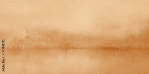 Abstract minimalistic landscape, a dreamy haze cloaks the horizon, with serene water reflecting the muted tones. It is ideal for creative, evokes a sense of tranquility.