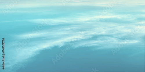 Abstract dreamy skyscape where serene atmosphere, whispy clouds, embrace the eye with boundless expanse. evokes a feeling of peace and serenity. 