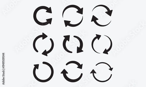 Arrow icons set. Arrow collection. Simple arrow big set. Vector illustration