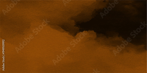 Abstract warm sunset, with clouds and a painterly texture in a photorealistic and emotional depiction.