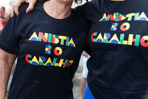 Photography Political protest banner in Salvador