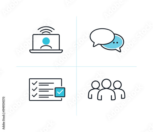 Remote project collaboration and digital teamwork coordination in modern distributed workplaces where teams communicate online, assign tasks, track progress, and maintain