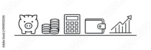 Personal savings growth and long term financial planning helping individuals build stability, monitor money habits, and improve financial wellbeing through responsible decisions