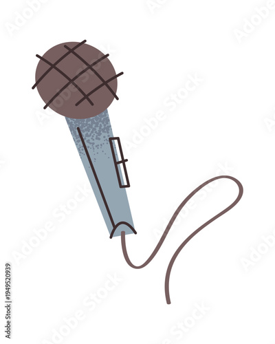 Karaoke microphone kids birthday element