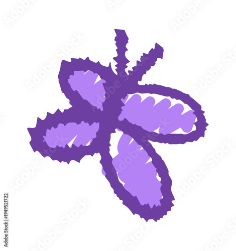 Chalk butterfly nursery aesthetic design