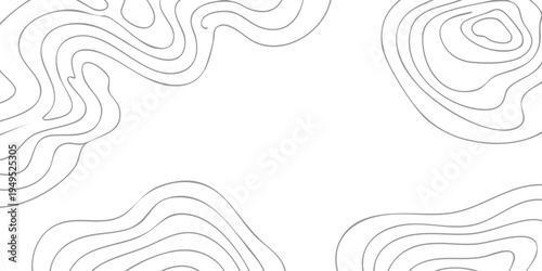 Abstract topographic map of rolling hills and contours, offering a captivating representation of elevation and geographical features.