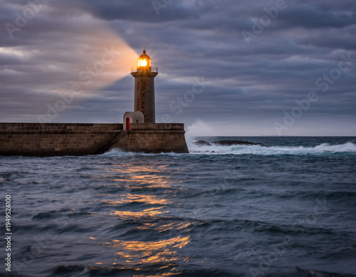 lighthouse on the coast