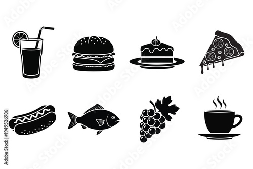 Food and drink icons