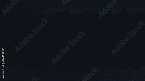 Modern Off-Black Hexagonal Cell Texture for Website Banner