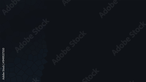 Professional Dark Mode Geometric Mosaic for Technology UI