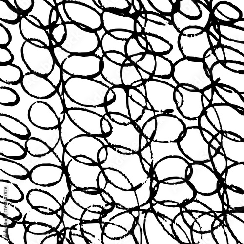 Monochrome hand-drawn crosshatch texture