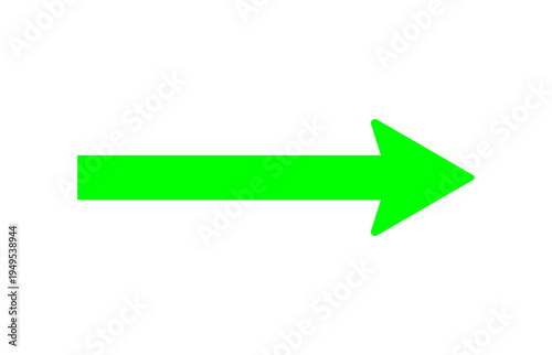 green arrow point right side direction png
