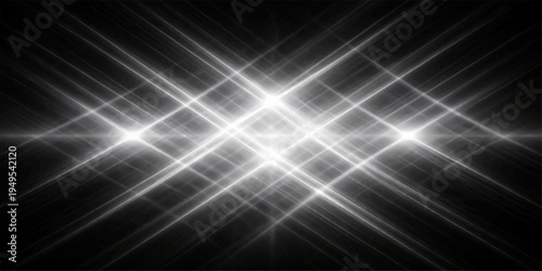 An abstract black and white digital background featuring a wave pattern of fractal lines and grid elements that create a sense of motion and technological energy
